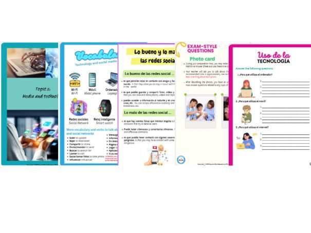 AQA GCSE Spanish – New Specification, Theme 3, Media and technology