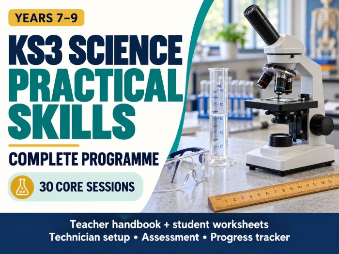 KS3 Science Practical Skills – Complete Programme for Years 7–9