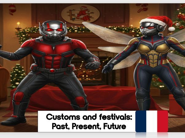 Year 8 Unit 13: FRENCH: Les fêtes & les traditions - Past - Present - Future (EPI / MARS EARS) 2025