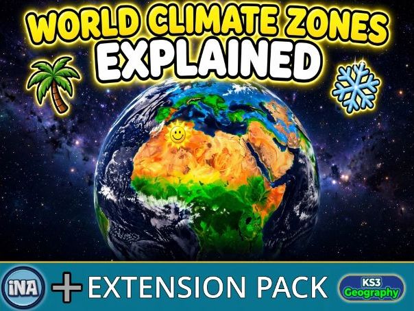 World Climate Zones - KS3 Geography Extension Pack
