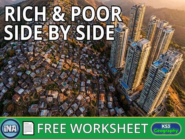 Lives Around the World - FREE KS3 Geography Worksheet