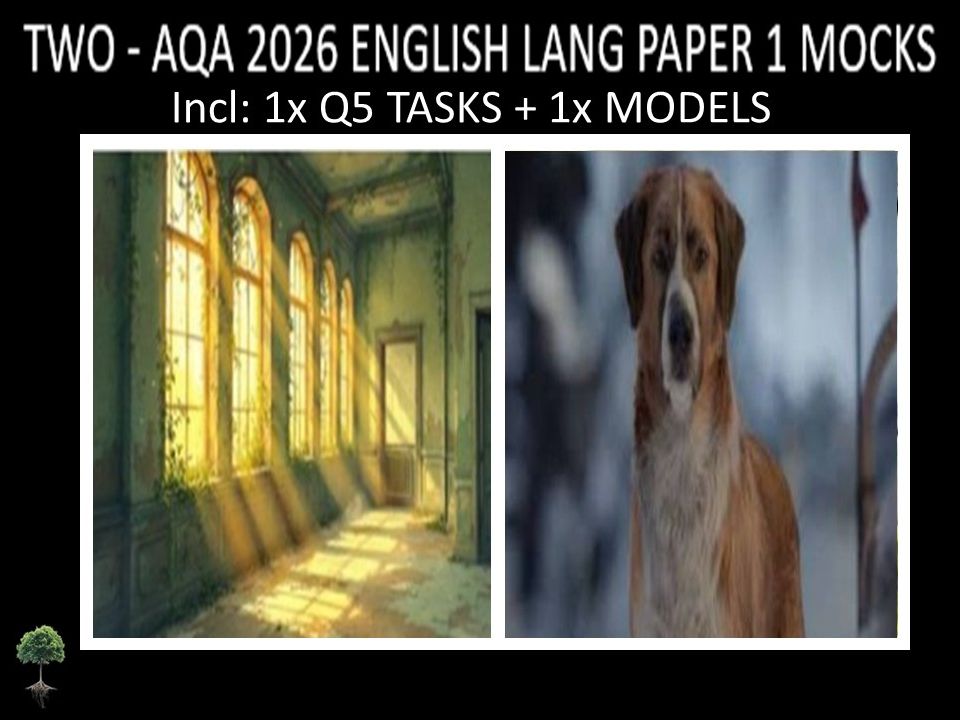 TWO - AQA PAPER 1 | 2026 FULL MOCKS | Q5 TASKS | MODELS