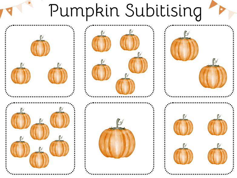 Pumpkin Subitising