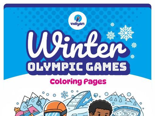 Winter Olympic Games Coloring Pages