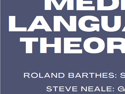 A level Media Studies Theorist Posters