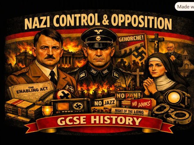 GCSE History Edexcel Paper 3 – Nazi Germany: Control and Opposition 1933–1939 - Topic 3