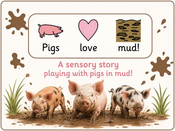 Pigs Love Mud