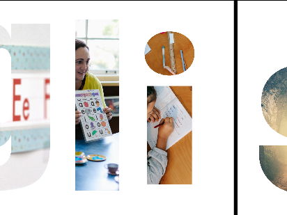 English Display Letters - Lowercase letters