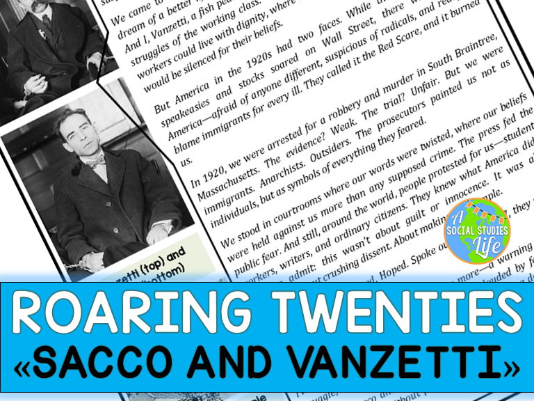 Sacco and Vanzetti POV