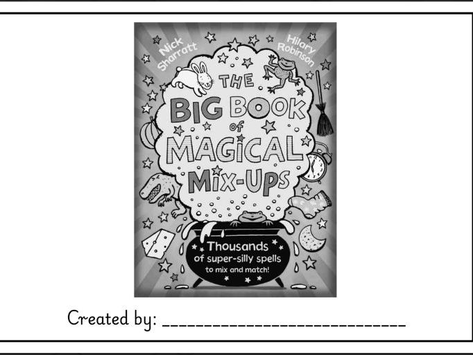 Big Book of Magical Mix Ups - Make Your Own Book!