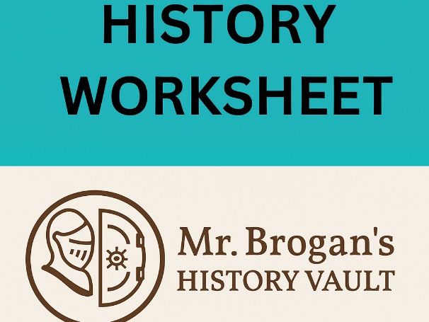 History Comprehension sheet: End of WW1