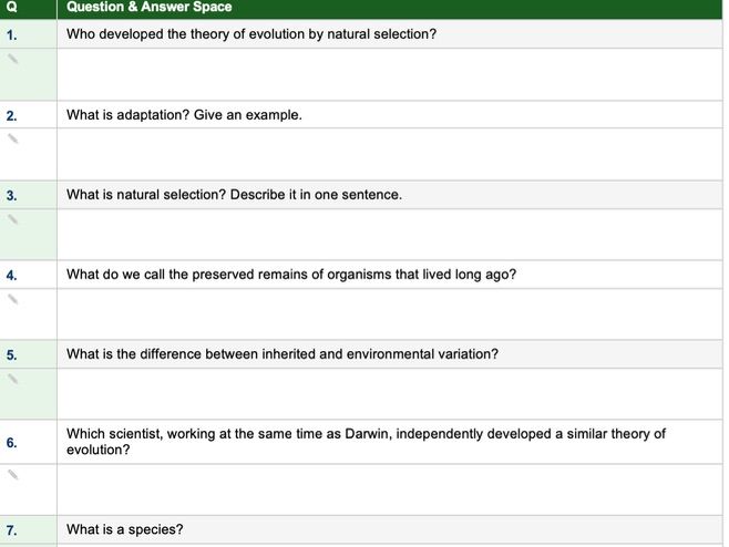 Year 6 Science End of Term Quiz