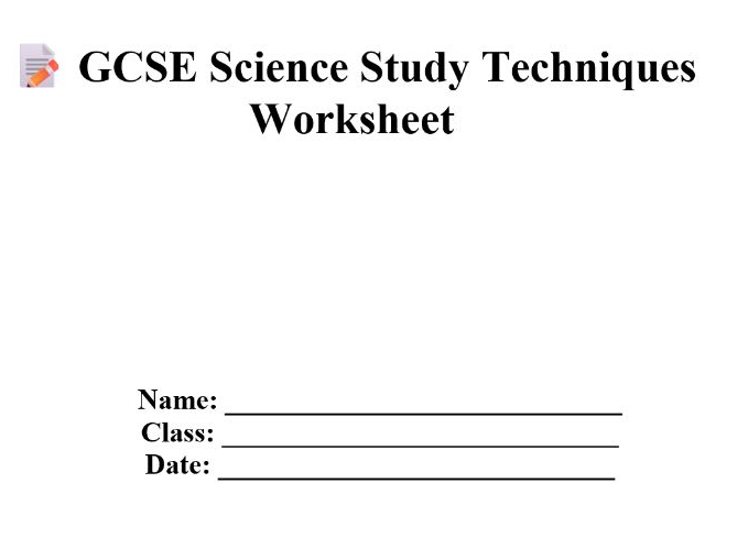 Exam Techniques and Exam Preparation