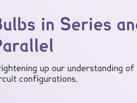 Electricity - Bulbs in Series and Parallel