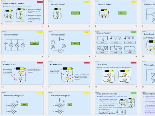 Parallel and Series Circuits SUPPLEMENTARY GCSE Physics