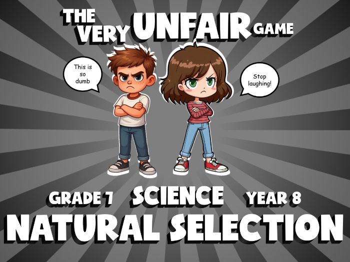 Natural Selection VERY UNFAIR GAME | No-Prep Year 8 Science Review Activity