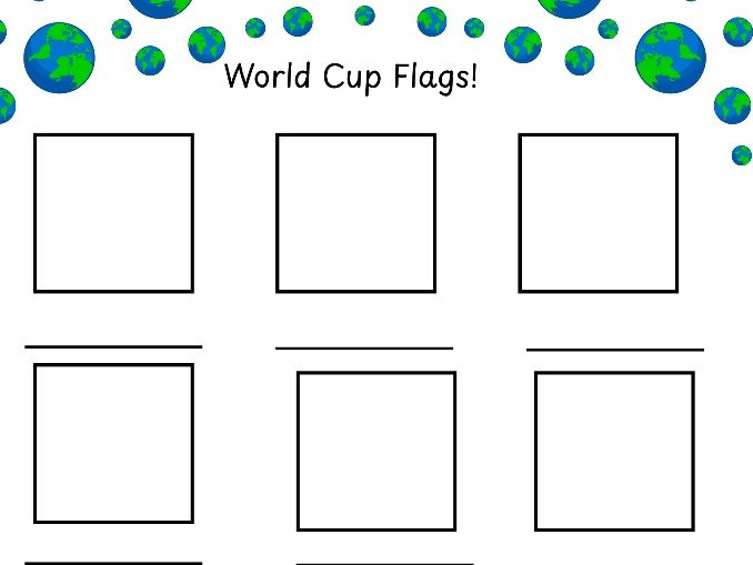 World Cup Flags