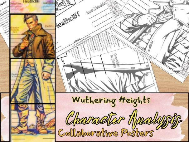 Wuthering Heights : Character Analysis Collaborative Posters
