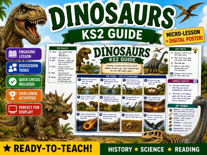 Dinosaurs (Micro-Lesson)