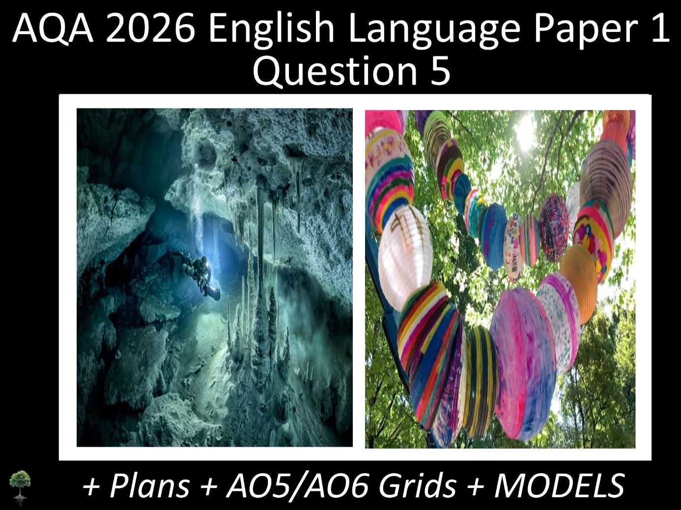 Two Question 5 - AQA 2026 English Language Paper 1| Plans, AO Grids, Models