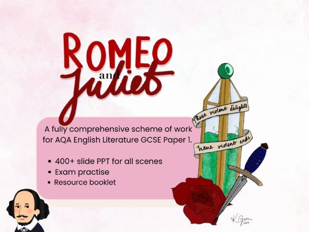 Romeo and Juliet Complete SOW - AQA GCSE Lit