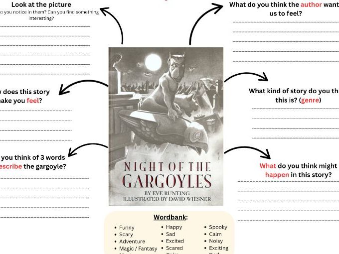 Gargoyles - English SEND Tasks