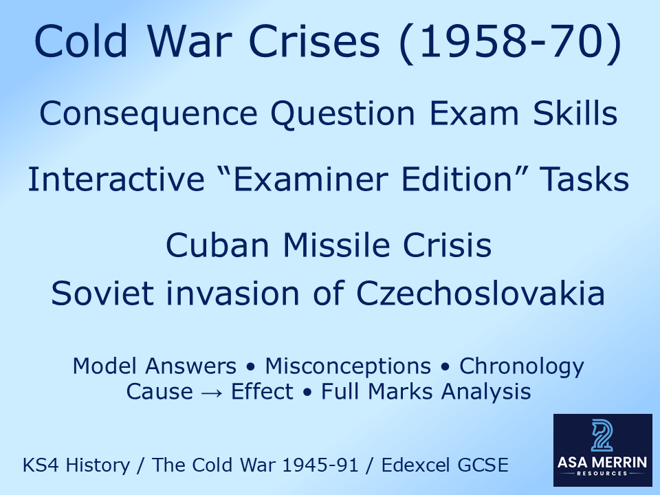 Cold War Crises (1958–70): Consequence Question Exam Skills – Interactive WWYD