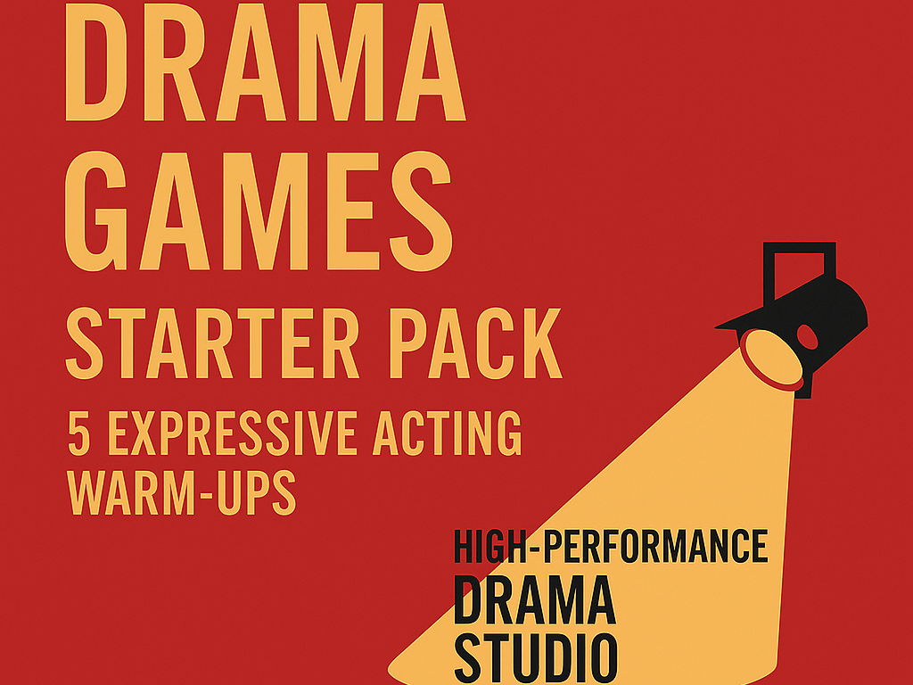 **KS3–KS4 Drama – Quick Games Starter Pack 5 Expressive Acting Warm-Ups**