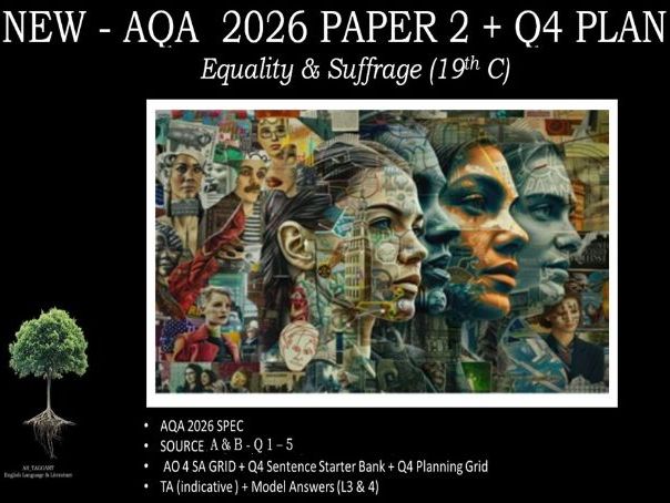 EQUALITY & SUFFRAGE - PAPER 2 | 2026 FULL MOCK | Q4 PLAN