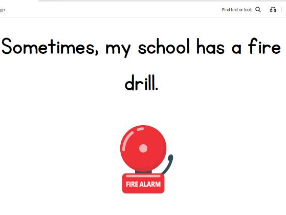 Fire Drill Fire Alarm Social Story ASN SEN Learners