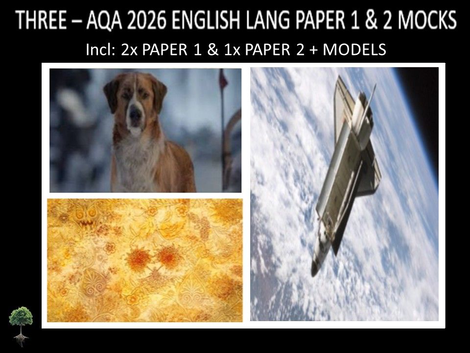THREE - AQA PAPER 1 & 2 | 2026 FULL MOCKS | MODELS