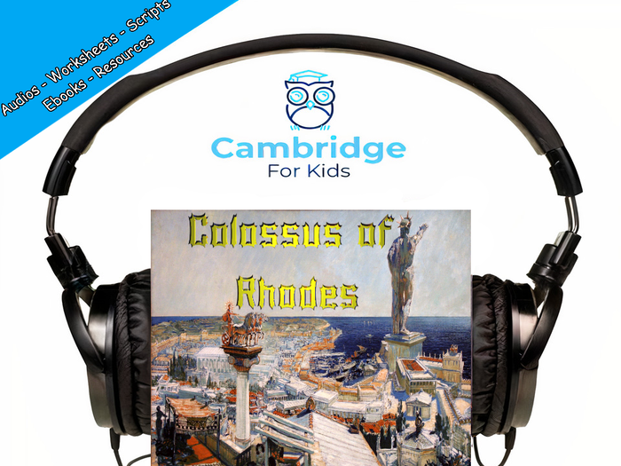 Colossus of Rhodes Audiobook & Comprehension Activities / Worksheets / eBooks