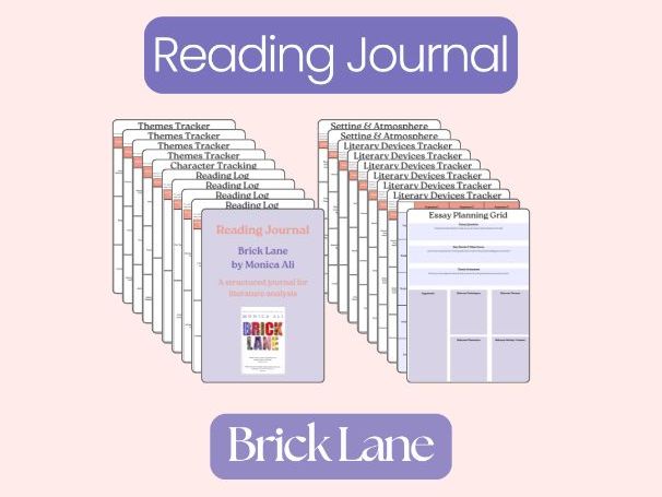 Brick Lane by Monica Ali – Complete Reading Journal & Student Workbook