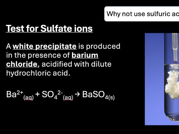 Identification of common gases and ions - UPDATED!