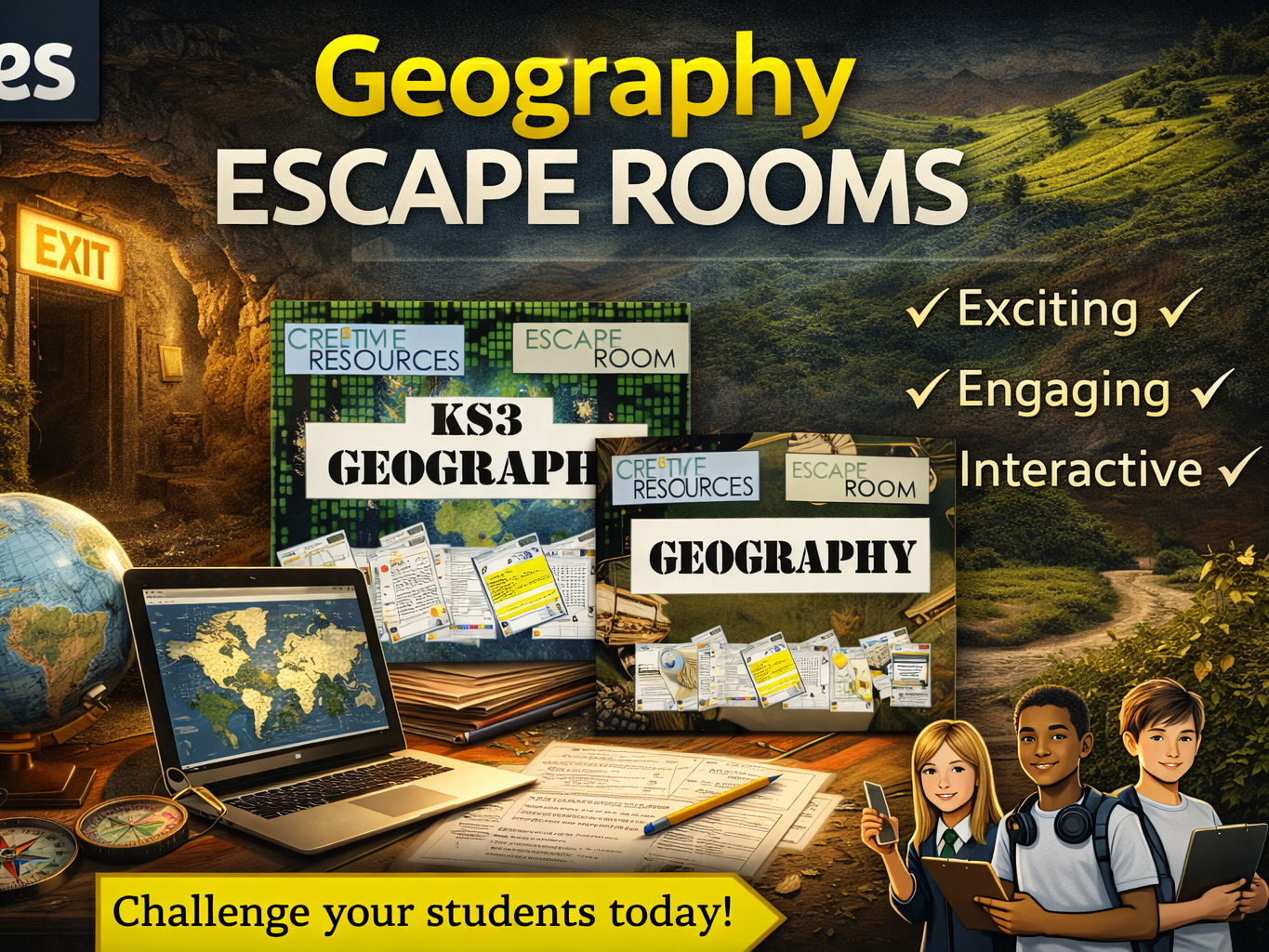 Geography Escape Rooms