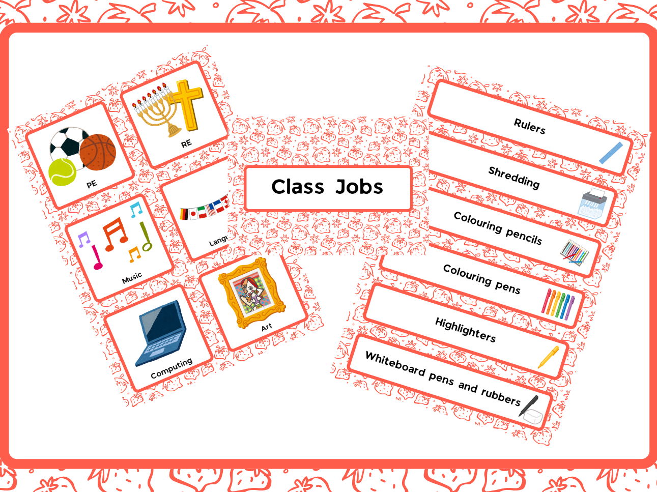 Strawberry Display Bundle