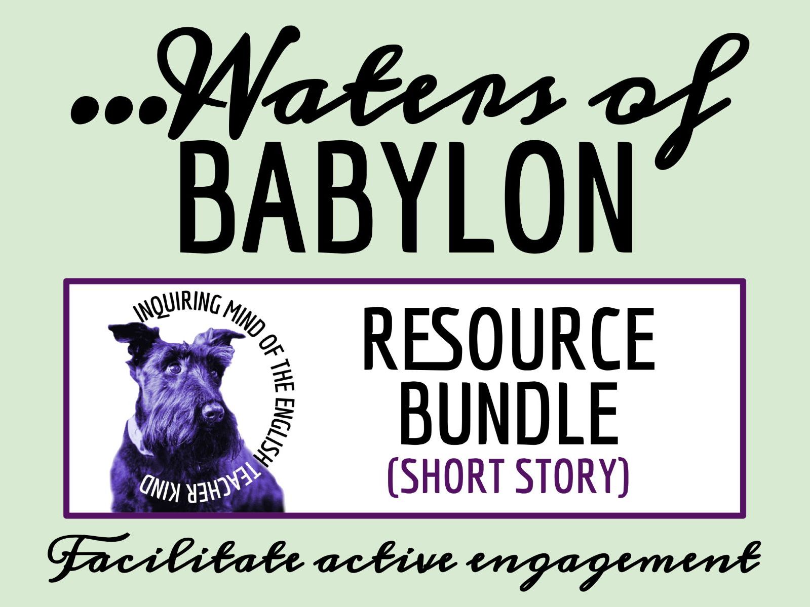 "By the Waters of Babylon" Quiz, Analysis Worksheet, and Vocabulary Activities