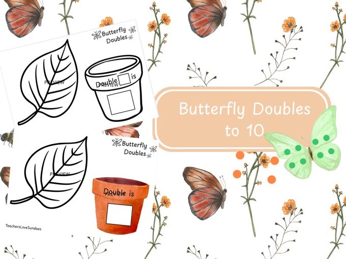 Butterfly Doubles to 10