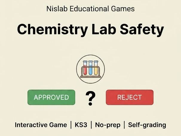 Chemistry Lab Safety Interactive Game