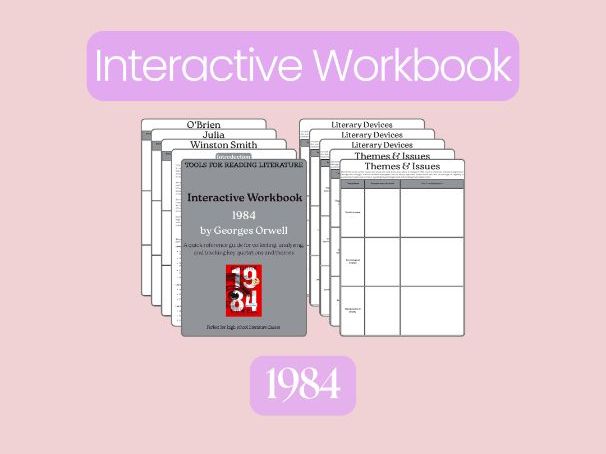 1984 – Interactive Workbook: Key Quotes, Themes & Literary Devices