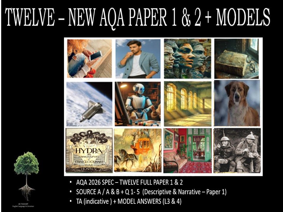 TWELVE - NEW PAPER 1 & 2 | 2026 FULL MOCK | MODELS