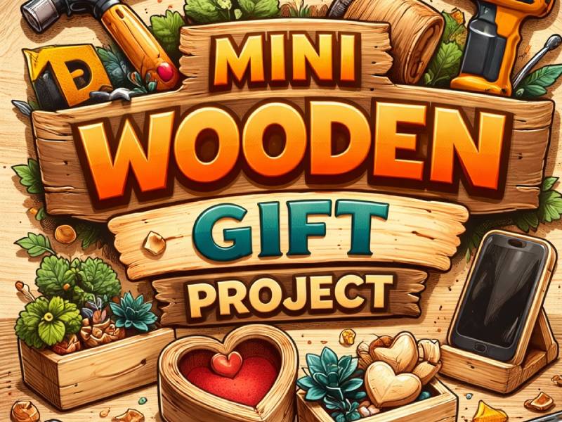Design & Technology (D&T) Practical Project: Mini Wooden Gift