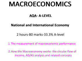 A* A-LEVEL ECONOMICS MACROECONOMICS NOTES