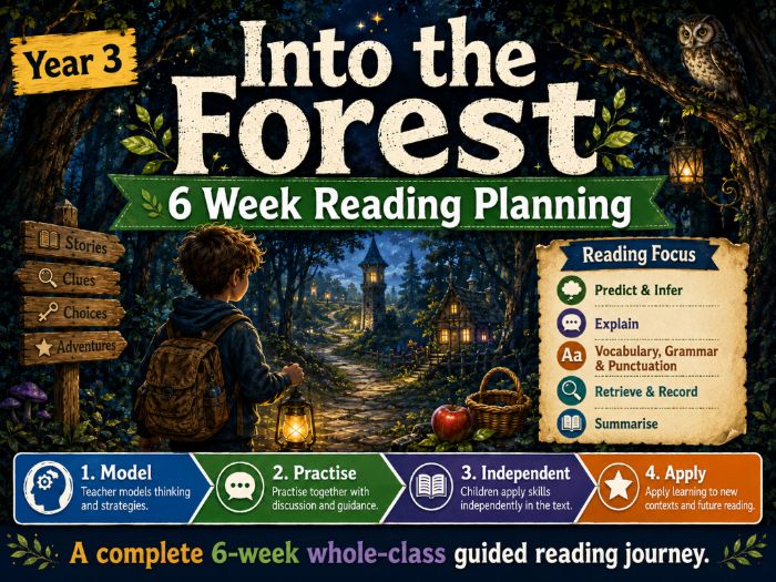 Into the Forest - Reading Planning - LKS2