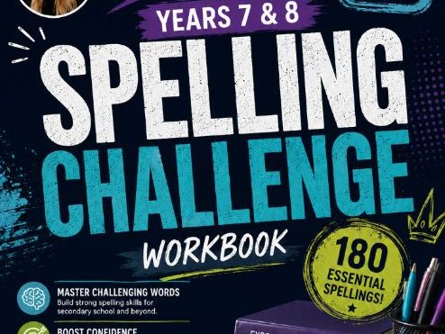 Year 7 and Year 8 Spelling Workbook