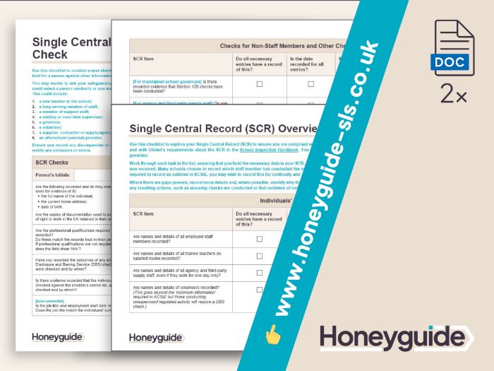Single Central Record Compliance Bundle