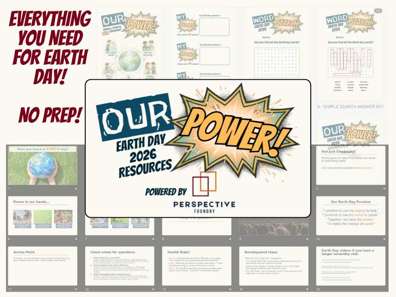 Earth Day 2026: Complete Assembly & Activity Pack