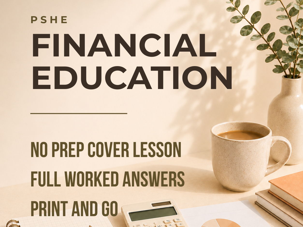 PSHE / Financial Education Cover Lesson (Unit 5): Investment &  Market Analytics (No Prep)