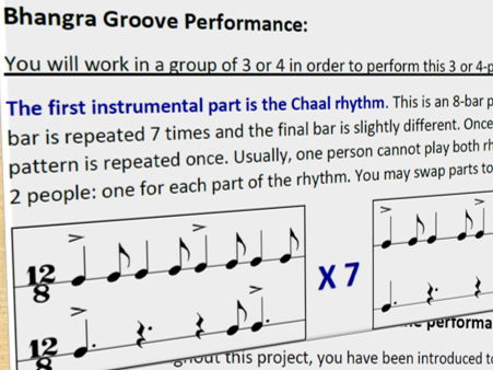 Fusion Music - 3 lessons (Bhangra Focus)