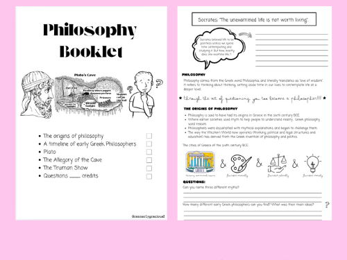 Philosophy module booklet